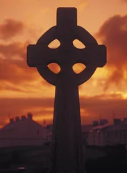 Ein keltisches Kreuz